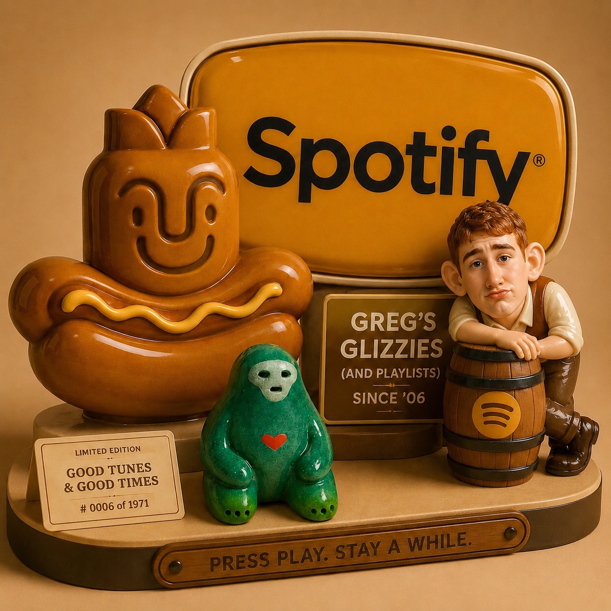 Greg listening-station artwork